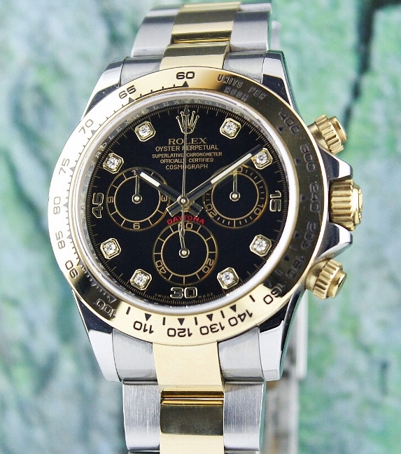 (image for) UNPOLISHED ROLEX OYSTER 18K YELLOW GOLD AND STEEL DAYTONA COSMOGRAPH - 116503